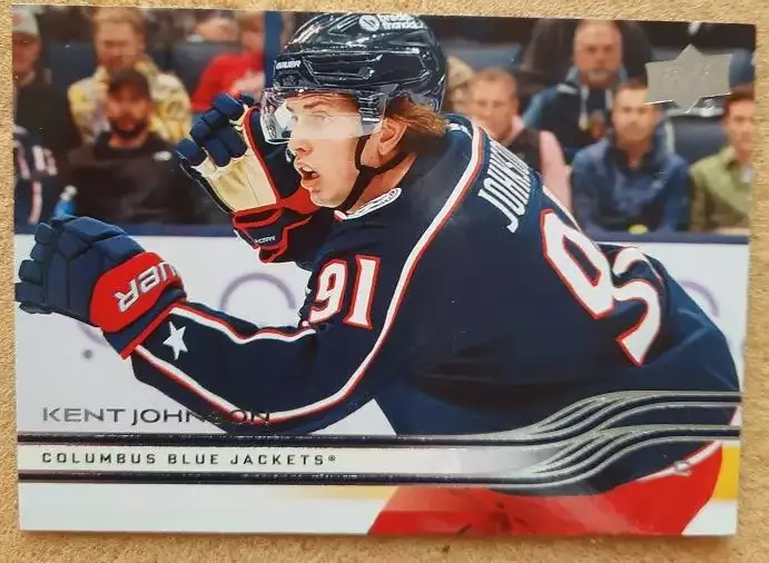 НХЛ Кент Джонсон Коламбус Блю Джекетс № 48