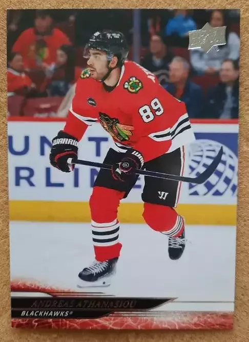НХЛ Андреас Атанасиу Чикаго Блэкхокс № 284