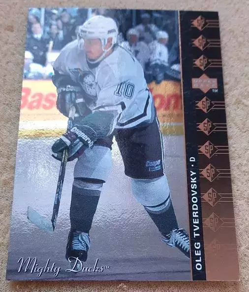 НХЛ Олег Твердовский Анахайм Майти Дакс Крылья Советов Москва Омск Уфа № SP - 93