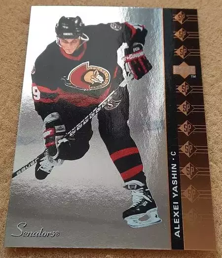 НХЛ Алексей Яшин Нью-Йорк Айлендерс Свердловск Динамо Москва № SP - 55