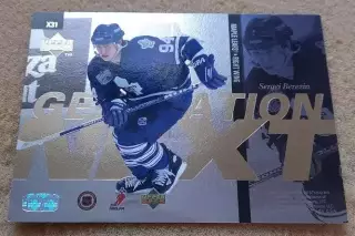 НХЛ Сергей Березин Торонто Мэйпл Лифс Рязань Воскресенск ЦСКА Москва № X 31