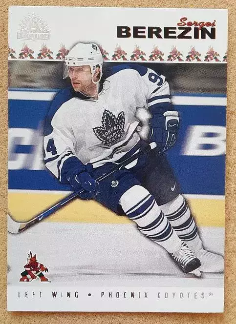 НХЛ Сергей Березин Торонто Мэйпл Лифс Рязань Воскресенск ЦСКА Москва № 145