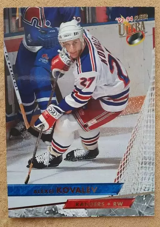 НХЛ Алексей Ковалев Нью-Йорк Рейнджерс Динамо Москва Тольятти Казань Атлант 115