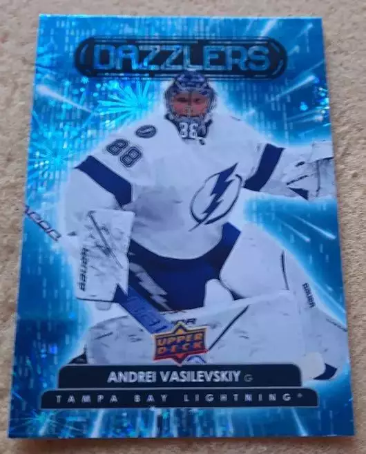 НХЛ Андрей Василевский Тампа Бэй Лайтнинг Уфа № DZ - 42 блю