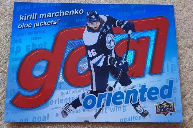 НХЛ Кирилл Марченко Коламбус Блю Джекетс Ханты-Мансийск СКА СПб № GO - 3