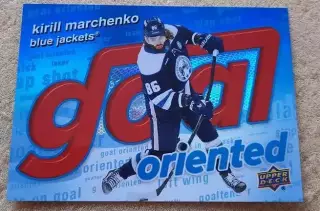 НХЛ Кирилл Марченко Коламбус Блю Джекетс Ханты-Мансийск СКА СПб № GO - 3