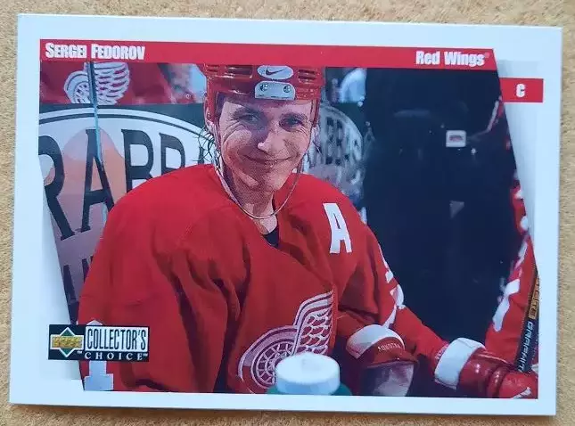 НХЛ Сергей Федоров Детройт Ред Уингз Динамо Минск ЦСКА Москва Магнитогорск № 79