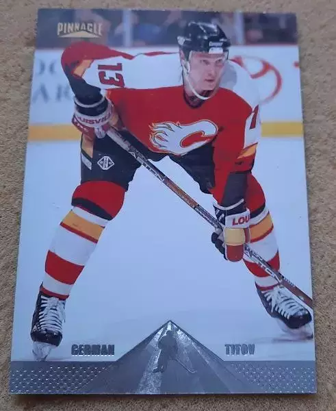 НХЛ Герман Титов Калгари Флэймз Химик Воскресенск № 36 с