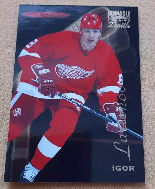 НХЛ Игорь Ларионов Детройт Ред Уингз Воскресенск ЦСКА Москва № 96