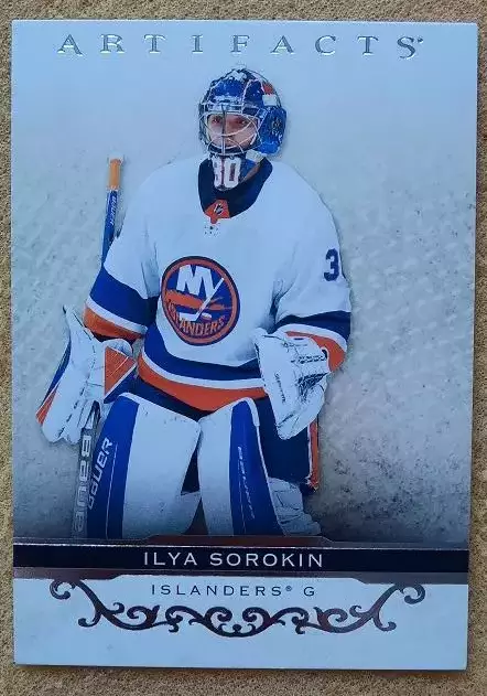 НХЛ Илья Сорокин Нью-Йорк Айлендерс Новокузнецк Красная Армия Чехов № 34