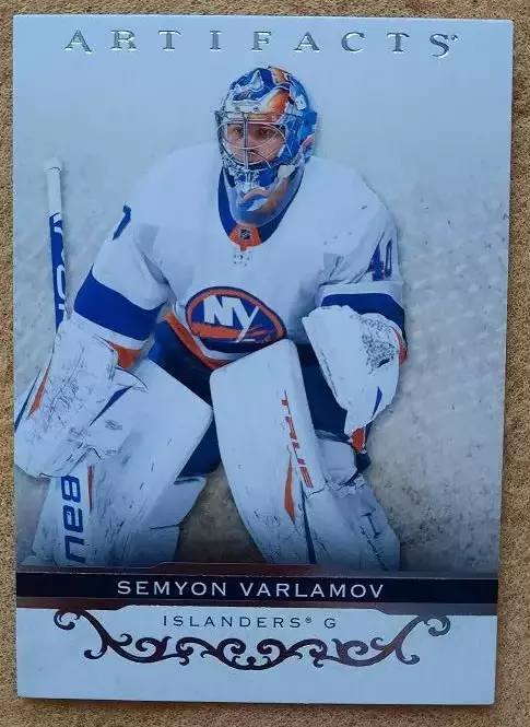 НХЛ Семен Варламов Нью-Йорк Айлендерс Локомотив Ярославль № 13