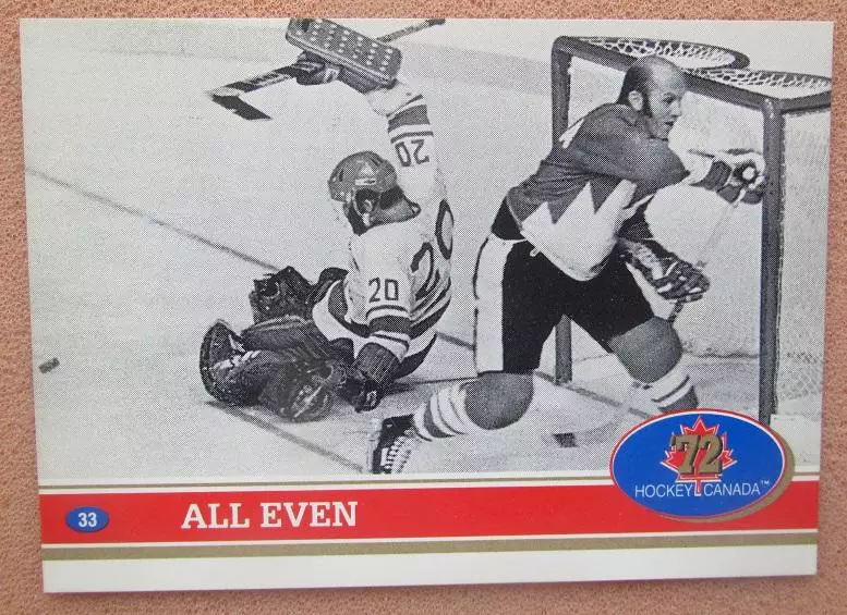 Гэри Бергман и Владислав Третьяк Канада суперсерия 1972 № 33 Виннипег 6 сентября