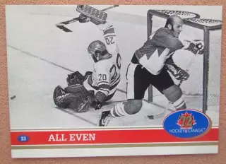 Гэри Бергман и Владислав Третьяк Канада суперсерия 1972 № 33 Виннипег 6 сентября