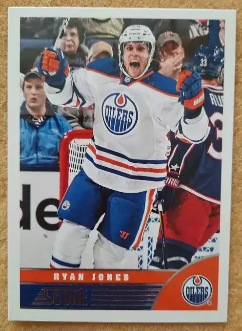 НХЛ Райан Джонс Эдмонтон Ойлерз № 195