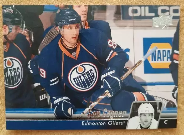 НХЛ Сэм Ганье Эдмонтон Ойлерз № 321