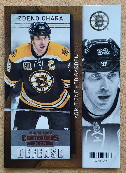 НХЛ Здено Хара Бостон Брюинз № 30