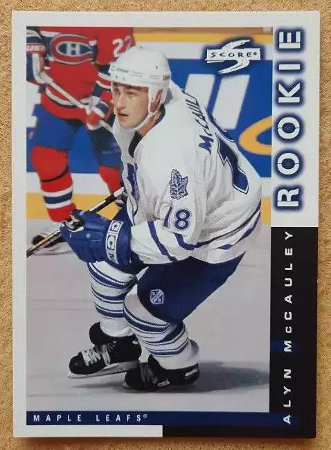 НХЛ Алин Макколи Торонто Мэйпл Лифс № 52