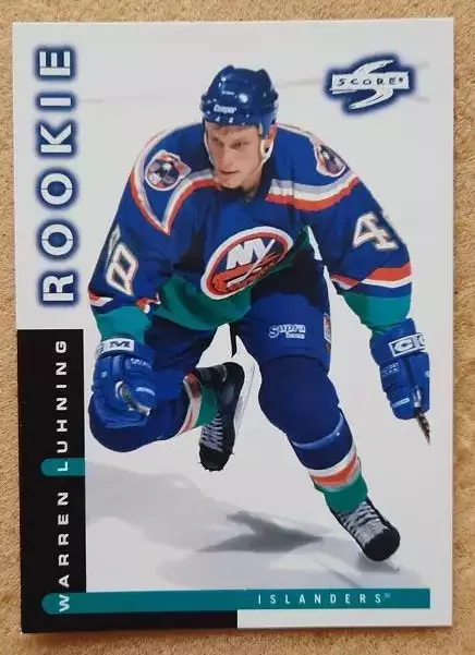 НХЛ Уоррен Лахнинг Нью-Йорк Айлендерс № 69