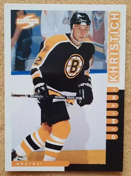 НХЛ Дмитрий Христич Бостон Брюинз Киев Магнитогорск № 111