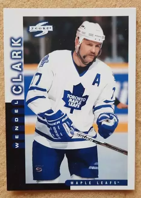 НХЛ Вендель Кларк Торонто Мэйпл Лифс № 128