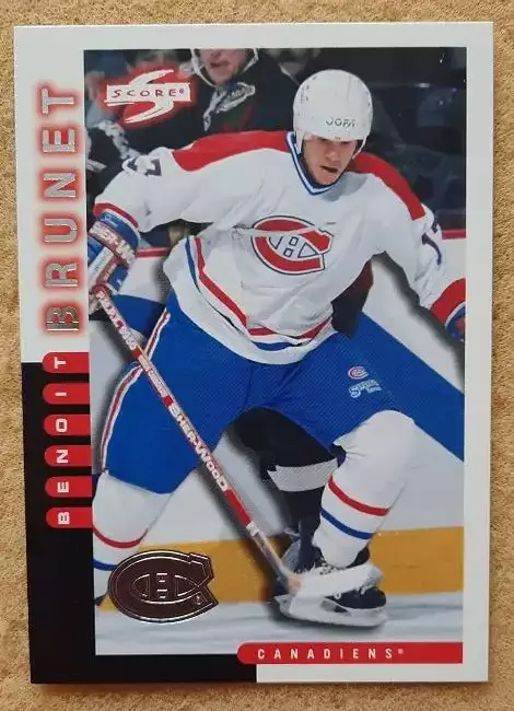 НХЛ Бенуа Брунет Монреаль Канадиенс № 18