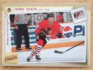 НХЛ Джеймс Блэк Чикаго Блэкхокс № 19