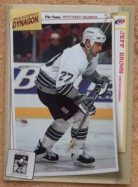 НХЛ Джефф Браун Каролина Харрикейнз № 16