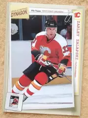 НХЛ Зарли Залапски Калгари Флэймз № 15