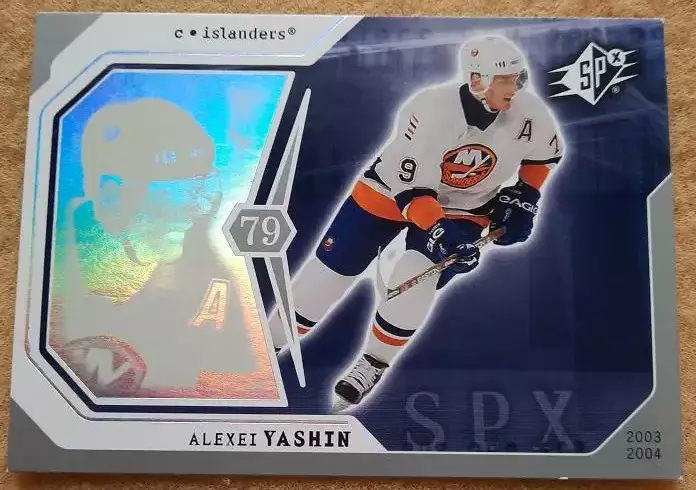 НХЛ Алексей Яшин Нью-Йорк Айлендерс Свердловск Динамо Москва № 60