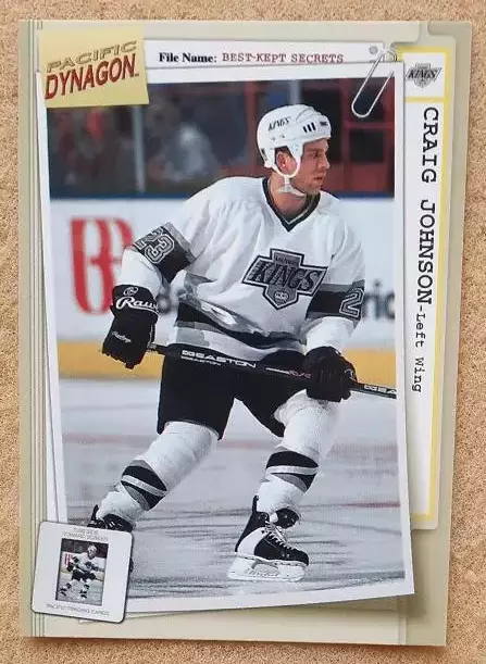 НХЛ Крейг Джонсон Лос-Анжелес Кингз № 46