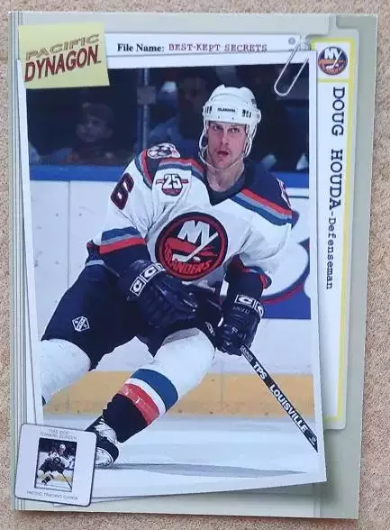 НХЛ Дуг Хауда Нью-Йорк Айлендерс № 55