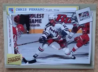 НХЛ Крис Ферраро Нью-Йорк Рейнджерс № 60