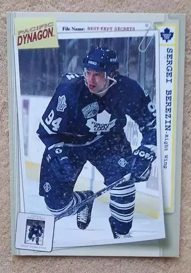 НХЛ Сергей Березин Торонто Мэйпл Лифс Рязань Воскресенск ЦСКА Москва № 91