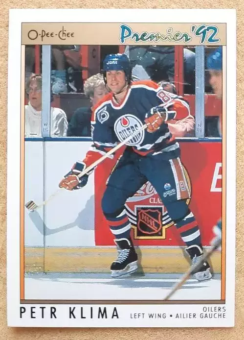 НХЛ Петр Клима Эдмонтон Ойлерз № 61