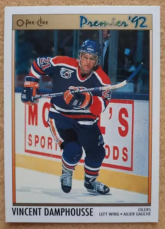 НХЛ Винсент Дамфусс Эдмонтон Ойлерз № 104