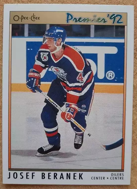 НХЛ Йозеф Беранек Эдмонтон Ойлерз № 149