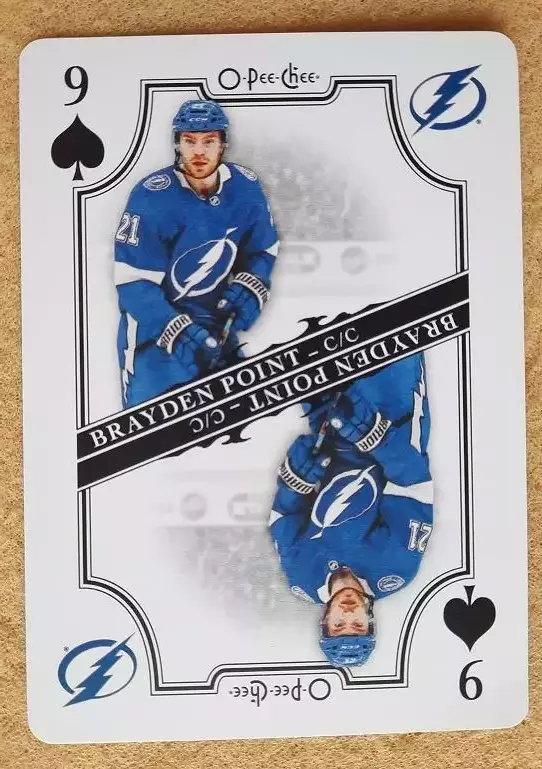 НХЛ Брэйден Пойнт Тампа Бэй Лайтнинг № 9