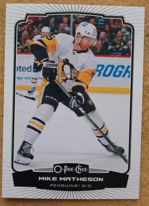 НХЛ Майкл Мэтсон Питтсбург Пингвинз № 314