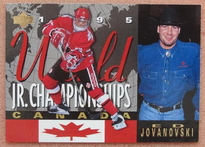 НХЛ Эд Жовановски Канада № 496