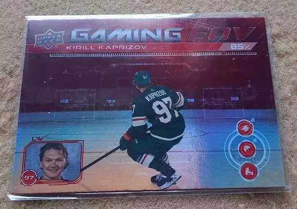 НХЛ Кирилл Капризов Миннесота Уайлд Новокузнецк Уфа ЦСКА Москва № GFOV - 8