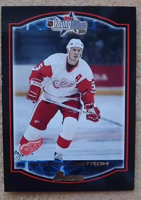 НХЛ Никлас Лидстрем Детройт Ред Уингз № 1 а