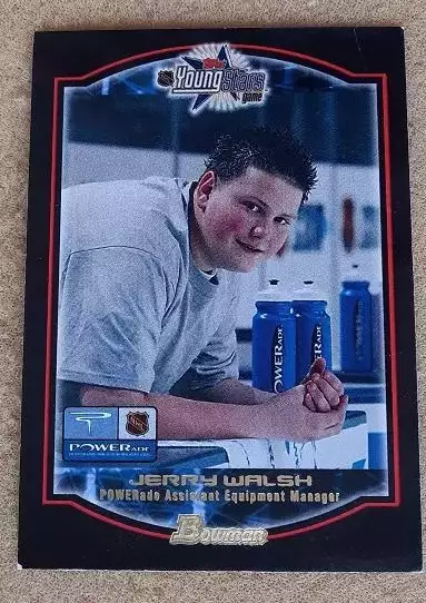 НХЛ Джерри Уолш почетный менеджер по оборудованию № 166