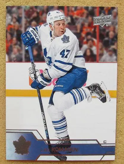 НХЛ Лео Комаров Торонто Мэйпл Лифс Динамо Москва № 173