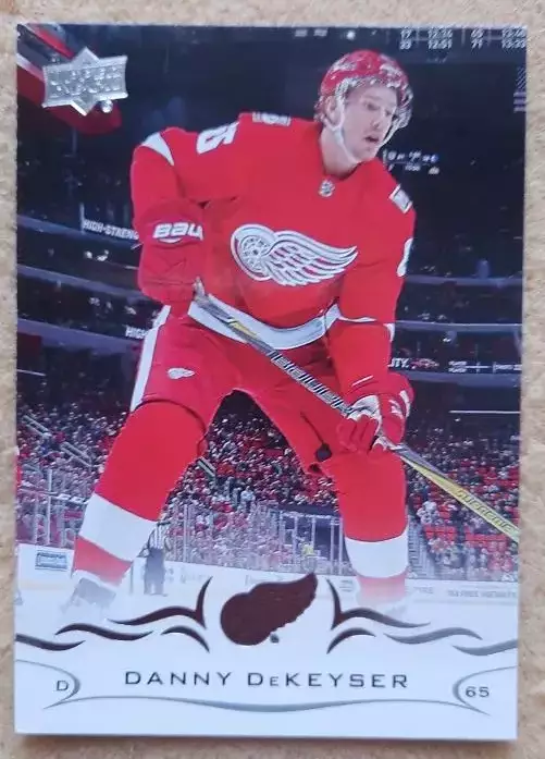 НХЛ Дэнни Декейсер Детройт Ред Уингз № 65