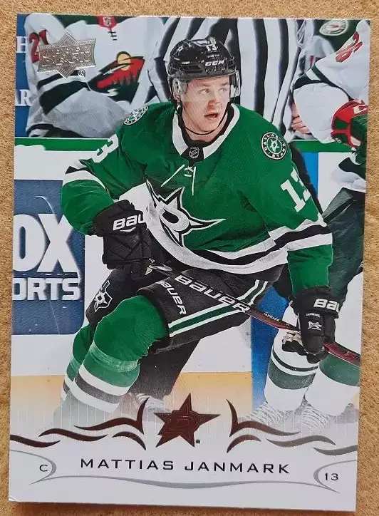 НХЛ Маттиас Янмарк Даллас Старз № 309