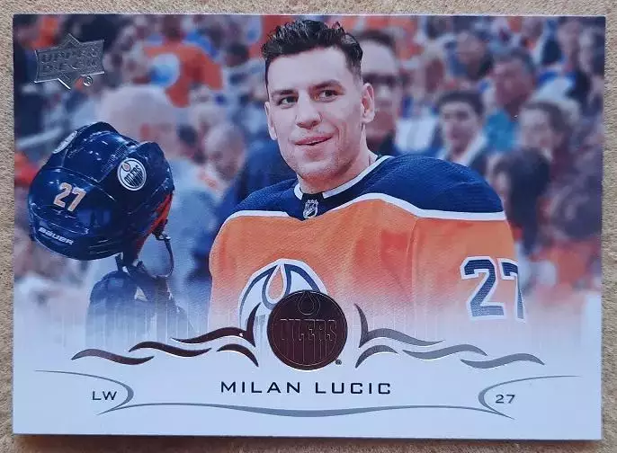 НХЛ Милан Лучич Эдмонтон Ойлерз № 322