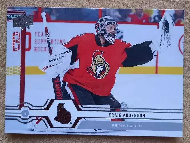 НХЛ Крейг Андерсон Оттава Сенаторз № 290
