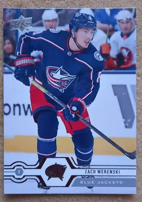 НХЛ Зак Веренски Коламбус Блю Джекетс № 319