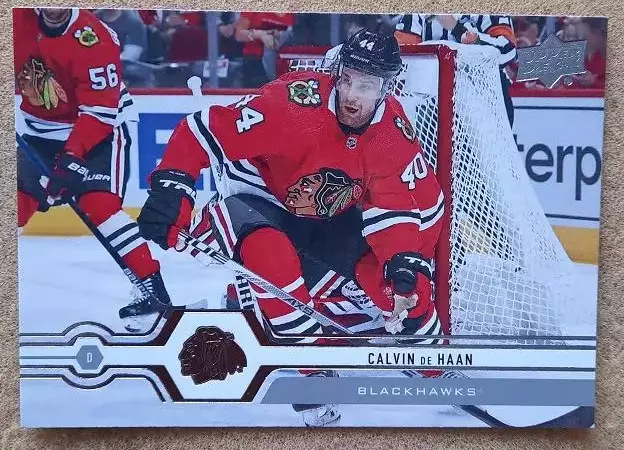 НХЛ Кэлвин Де Хаан Чикаго Блэкхокс № 366