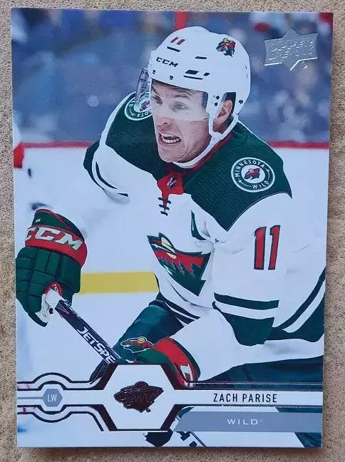НХЛ Зак Паризе Миннесота Уайлд № 376